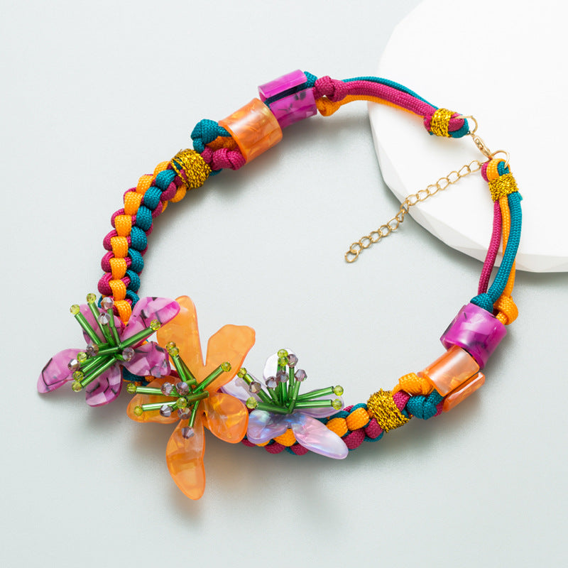Camilla Flower Necklace