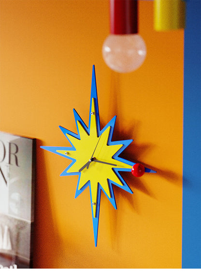 Electric Star Wall Clock