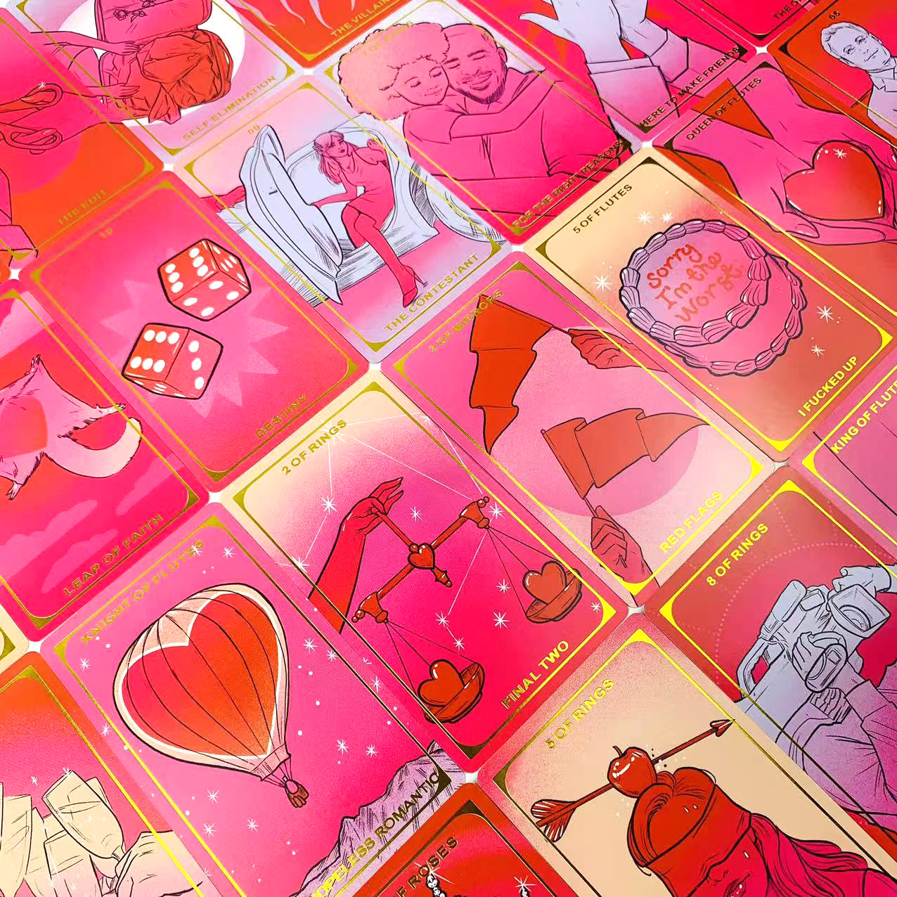 The Final Rose Tarot Deck – 78‑Card Illustrated Set