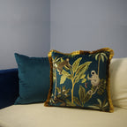 Emerald Canopy Tassel Cushion 45cm - Koda Store - Free Shipping