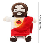 Breathing Jesus Soothing Light-Up Musical Plush Doll 38cm - Koda Fashion & Decor - Free Shipping