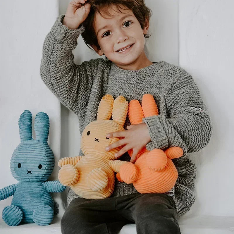Miffy Sitting ECO Corduroy Plush Toy 25cm