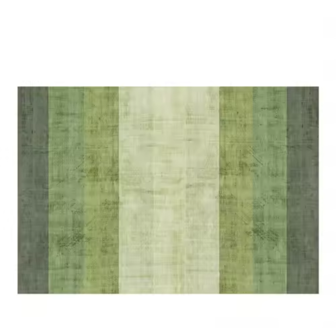 Deep Teal Ombre Striped Area Rug | Machine Washable - KODA | Shop Fashion, Homewares, Gifting & More - Free Shipping