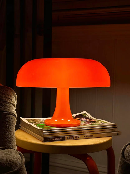 Nesso Art Deco Mushroom Lamp - Orange | Dimmable - Koda Store - Free Shipping