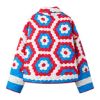 Kaleido Quilted Hex Puffer - Koda Store - Free Shipping