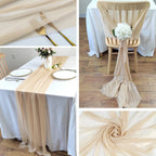Whimsical Sheer Silk Chiffon Seamless Draping Table Runner - KODA STORE | Fashion x Homewares