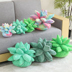 SuccuSnuggle Botanical Throw Pillow - Succulent-Inspired Plant Decor Shop name