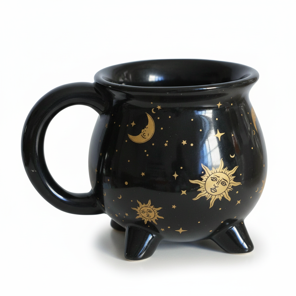 Witchy Cauldron Mug