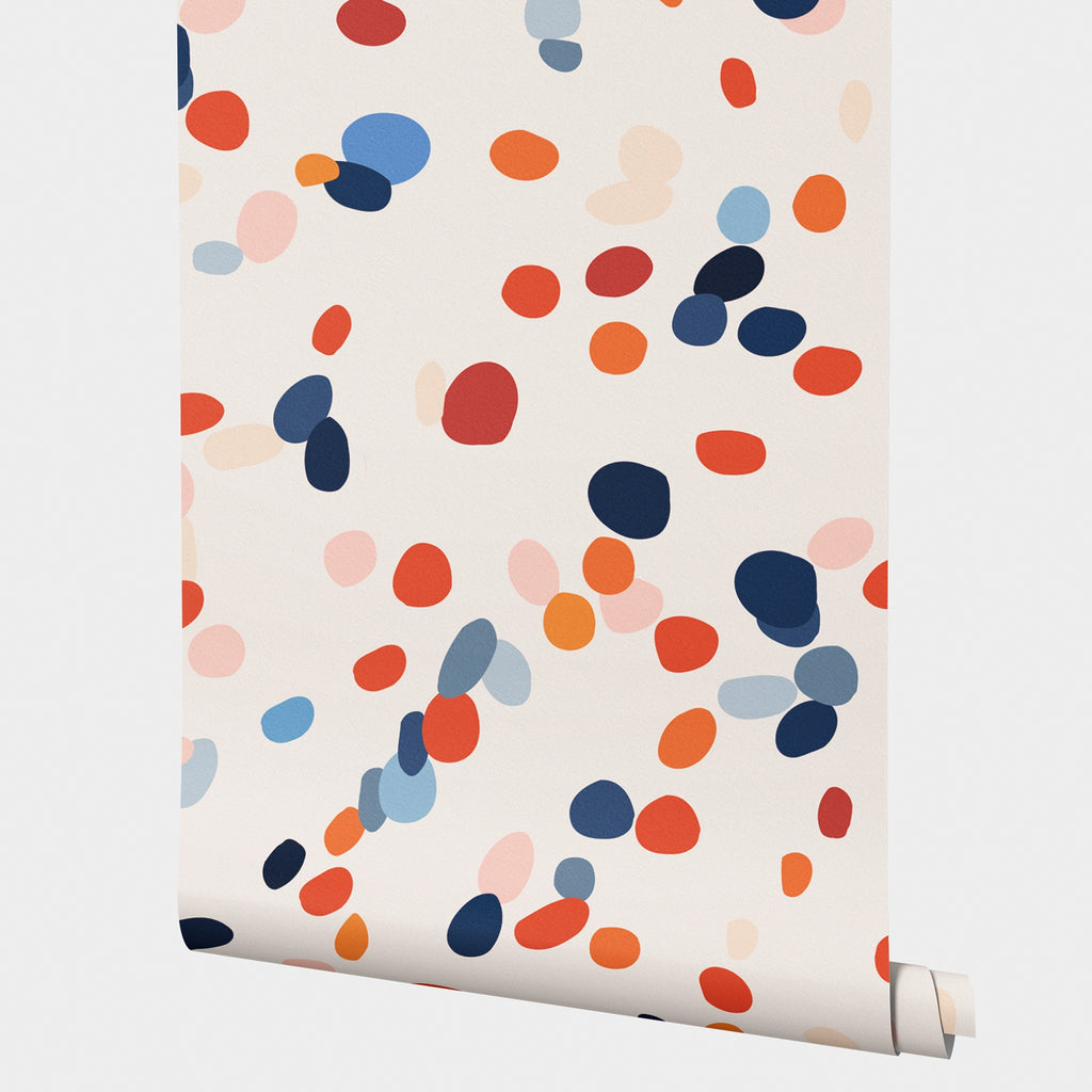 Speckled Polka Dot Self-Adhesive Wallpaper - Peel & Stick