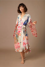 Peacock Reverie Kimono Gown - KODA STORE | Fashion x Homewares