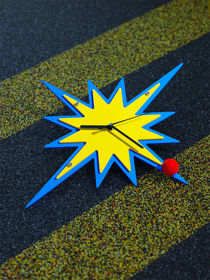 Electric Star Wall Clock