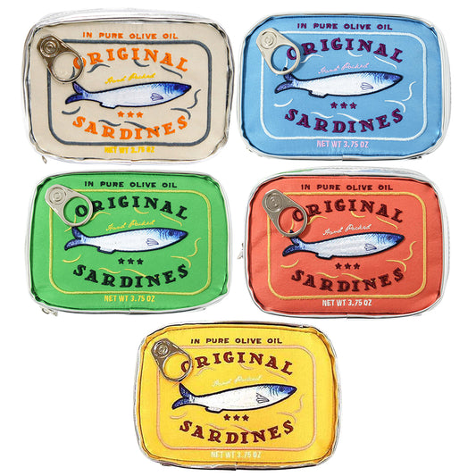 Canned Sardines Novelty Cosmetics Bag