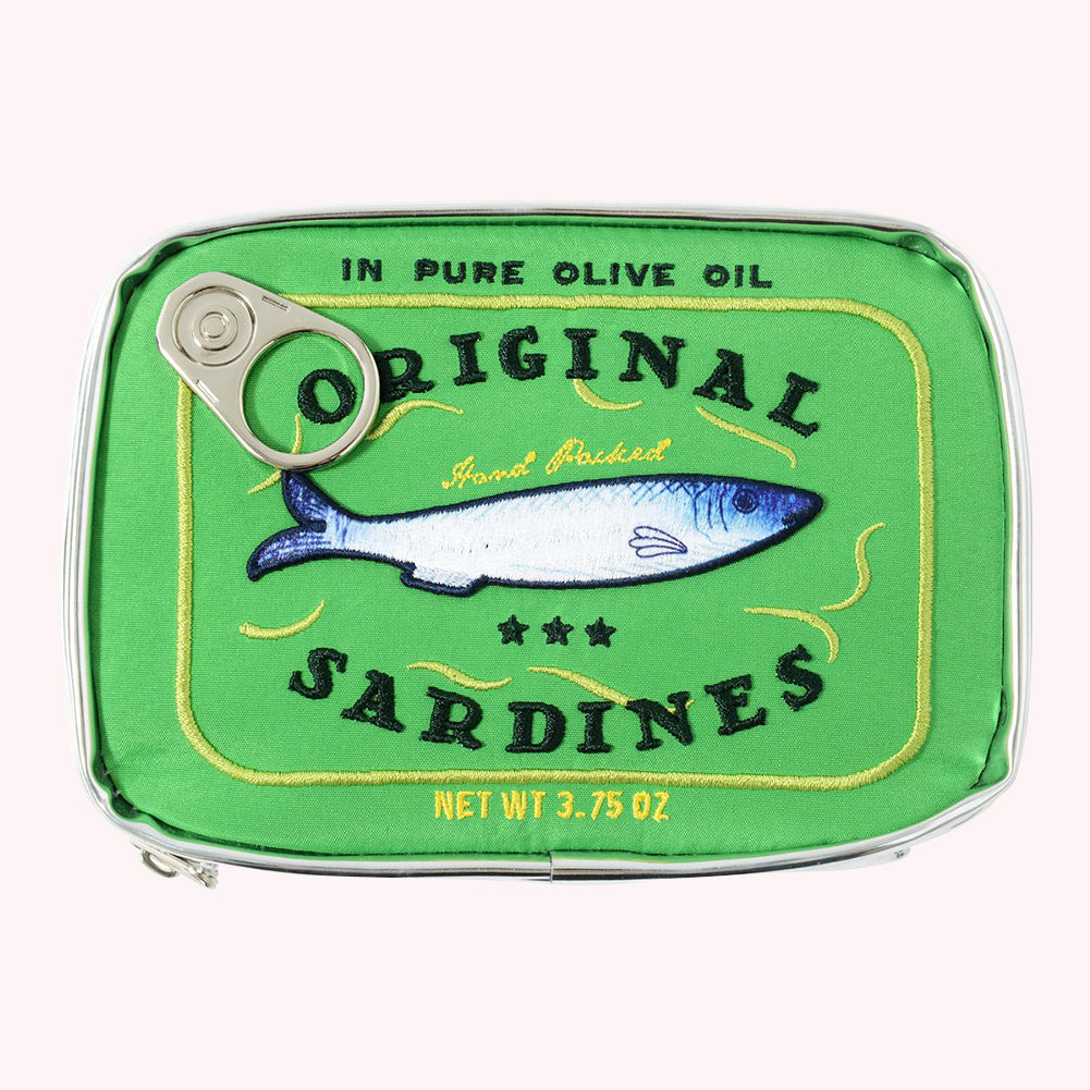 Canned Sardines Novelty Cosmetics Bag