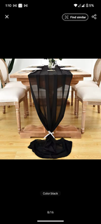 Whimsical Sheer Silk Chiffon Seamless Draping Table Runner - KODA STORE | Fashion x Homewares