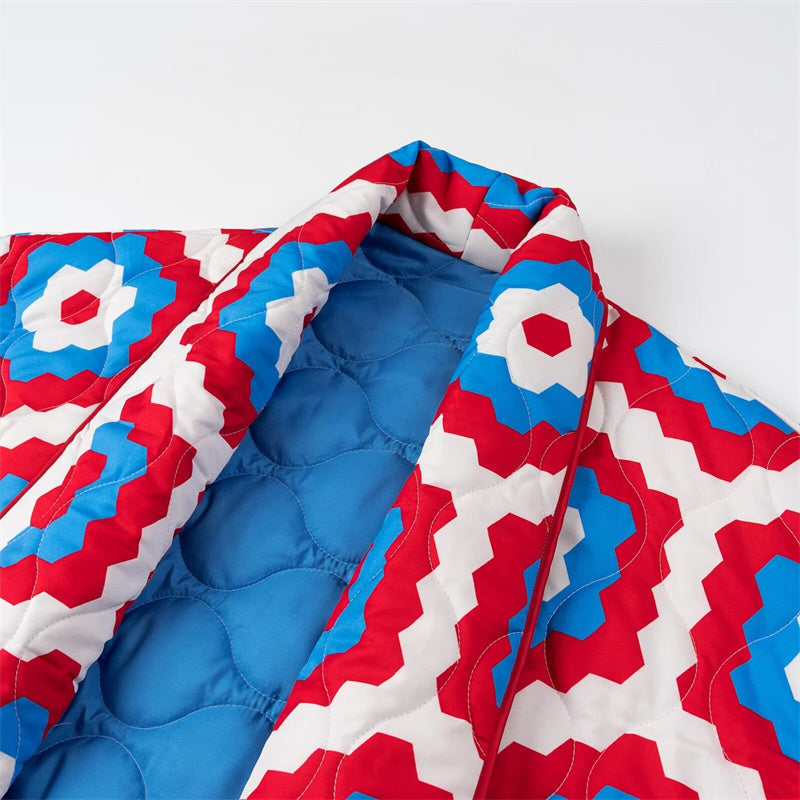 Koda Kaleido Quilted Hex Puffer Shop name