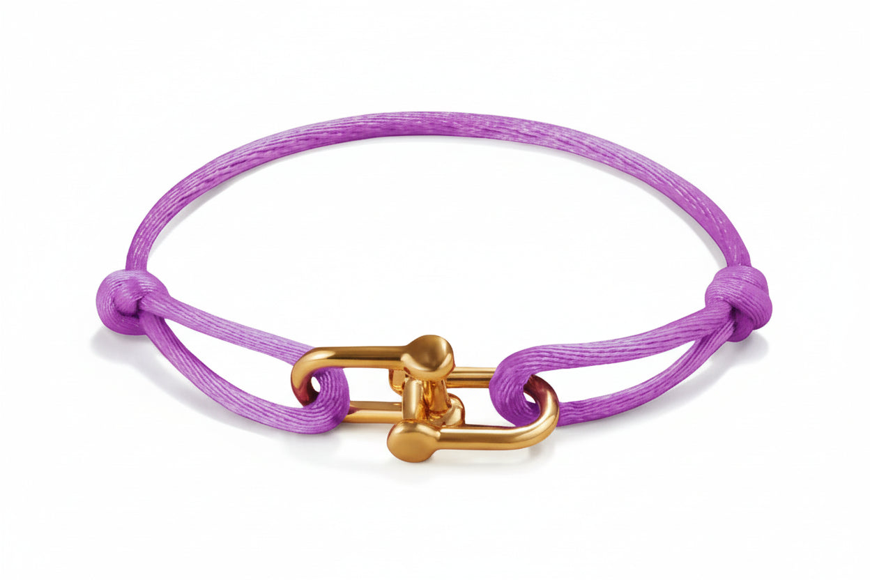 Moonlight Adjustable U‑Shape Silk Rope Bracelet - KODA | Shop Fashion, Homewares, Gifting & More - Free Shipping